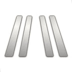 Chrome Pillar Post Covers 4Pc Upgrade for Mazda 3 (2004–2008)