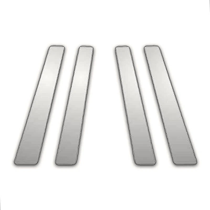 Chrome Pillar Post Covers 4Pc Upgrade for Mazda 3 (2004–2008)