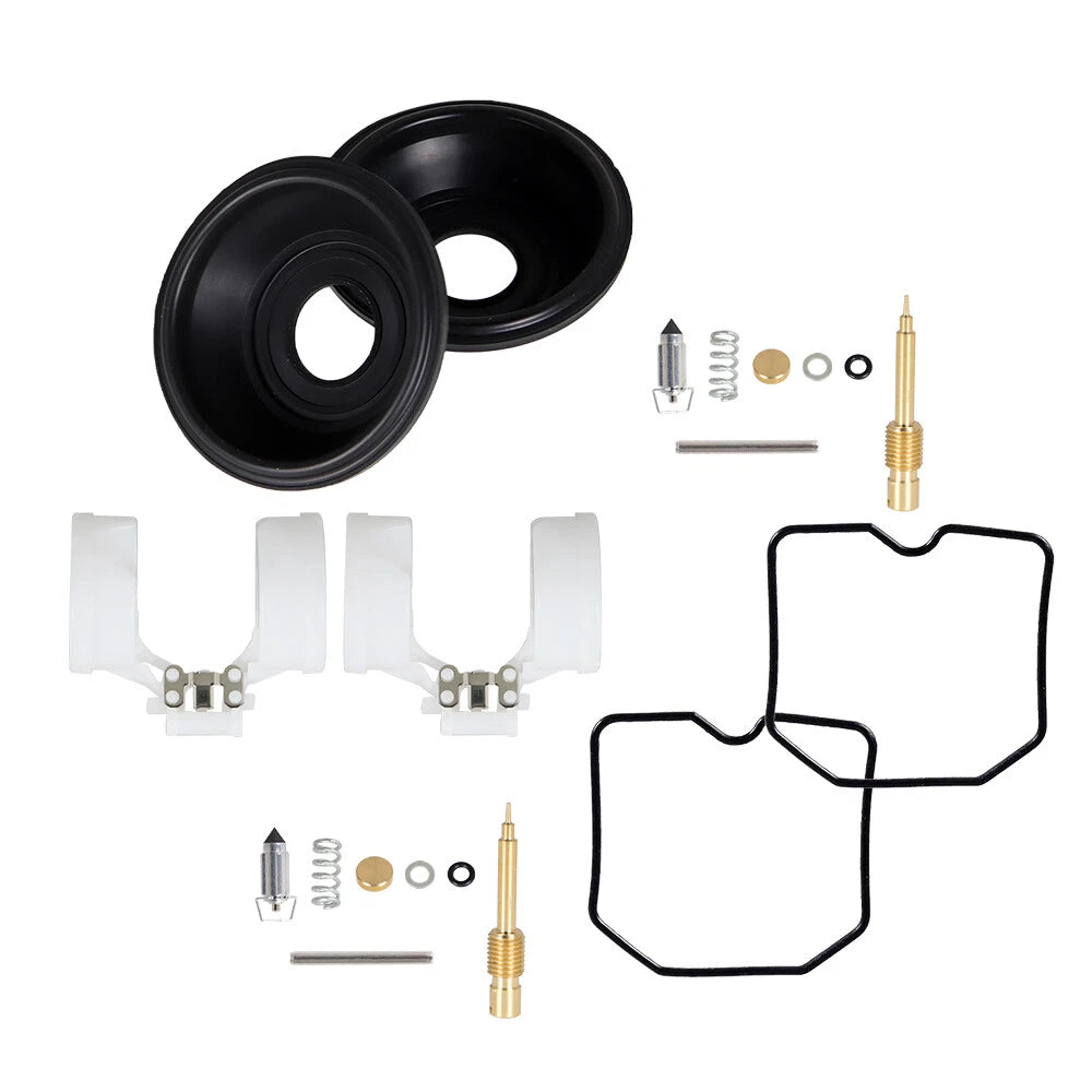 2X Carburetor Repair Kit for Kawasaki EX250 Ninja 250R (2001–2012)