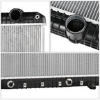 OE Style Aluminum 2-Row Radiator for Western Star 4900EX/4900FA/4900SA (2011–2012)
