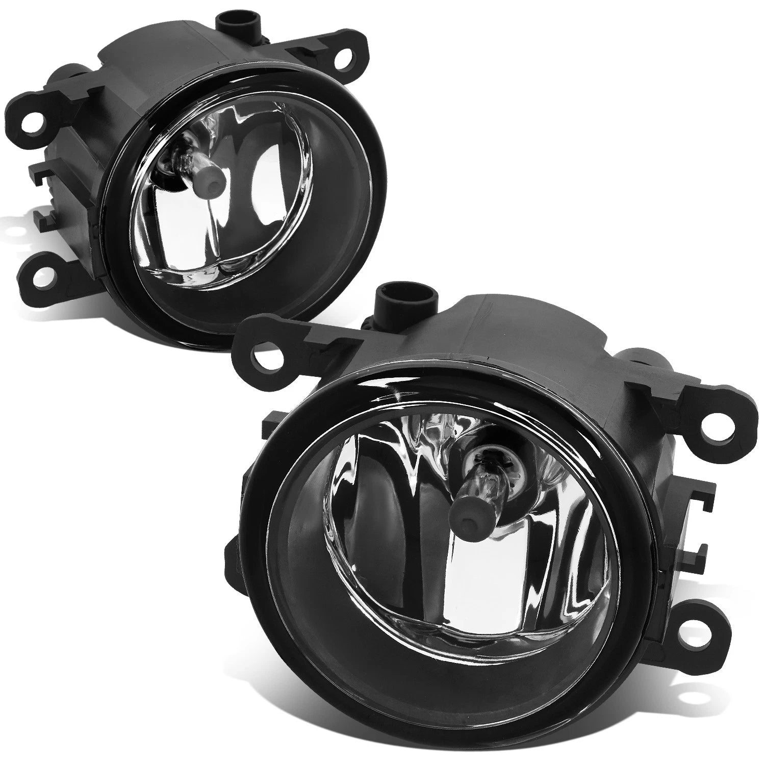 Clear Lens Fog Light Lamps Pair for Ford Navigator Mustang Focus (2005–2022)