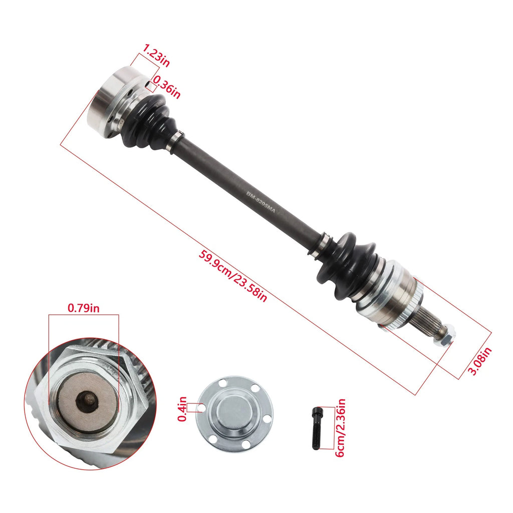 CV Shaft for BMW M3 (1988–1991) 66-9063