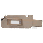 Beige Left Sun Visor with Lamp for Nissan Murano (2006-2008)