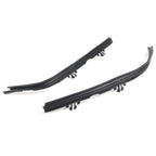 Set of 2 Front Headlight Upper Cover Strip Gaskets for BMW 5 Series E39 (1995–2000)