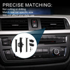 AC Air Vent Clips Tab for BMW 3 Series G20 G21 G22 Black Silver 1x