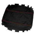 Console Armrest Cover for Honda Accord (2003–2007) Carbon Fiber Red Stitch