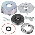 Rear Brake Plate Cover Drum Hub Seal Kit for Yamaha Bruin 250 350 (2000–2006)