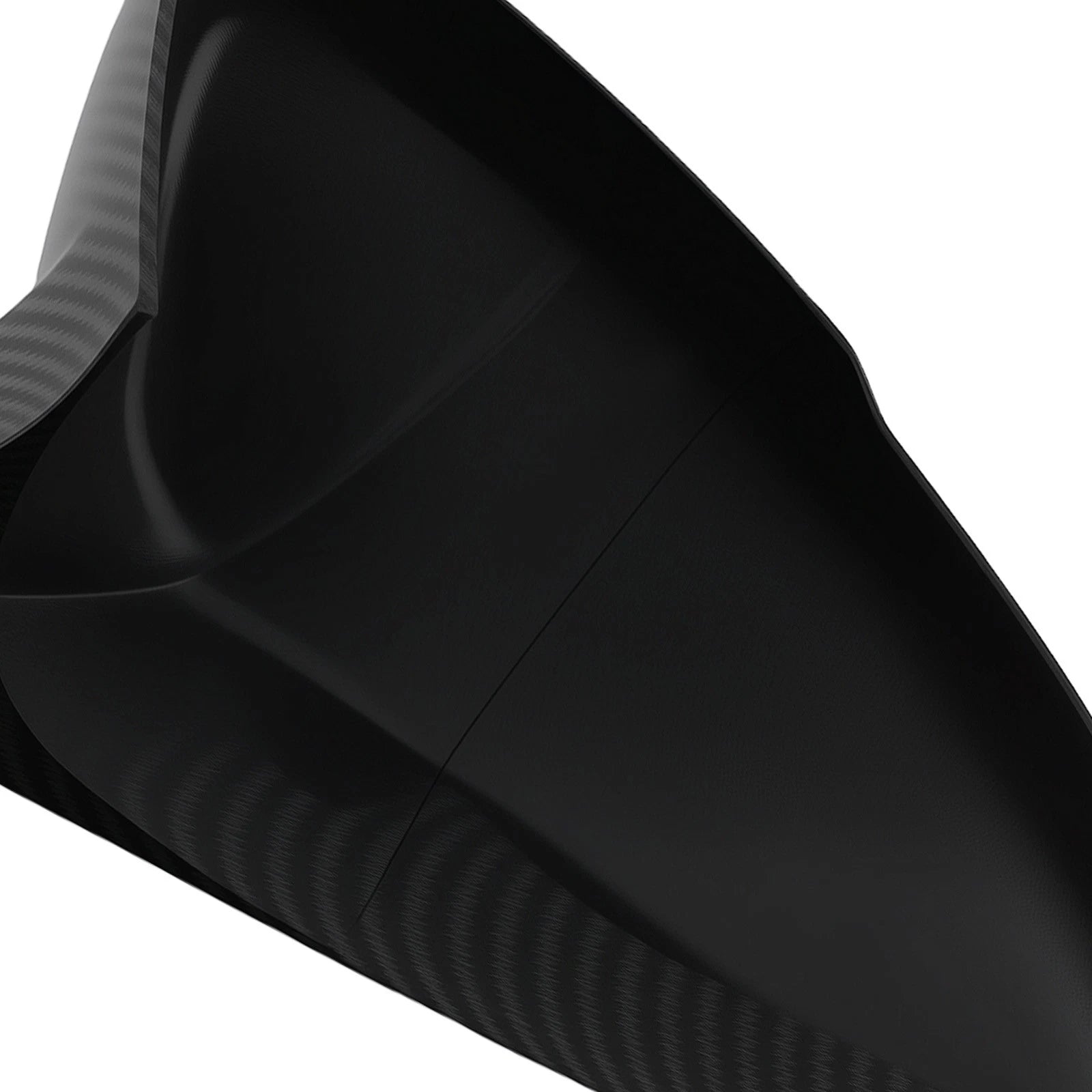Carbon Fiber Side Mirror Covers for Honda Accord (2018–2022) Left Right Black ABS