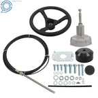 Boat Rotary Steering System for Outboard Motors (12 Ft)