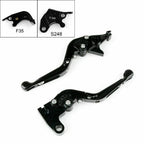 Adjustable Brake Clutch Levers for Suzuki GSXR 600 750 (2006–2020) Black T9