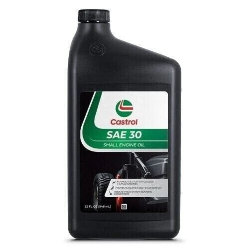 Case of 12 Castrol 215306 SAE 30 Small Engine Synthetic Oil (4-Cycle)