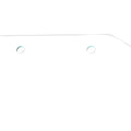 Front Driver Door Glass for Dodge Neon (2000–2005)