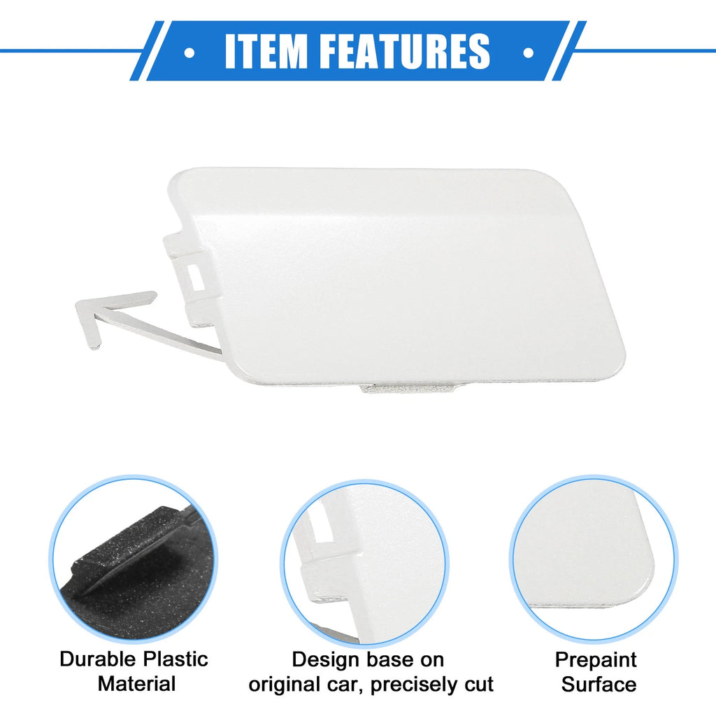 Front Right Tow Hook Cover for Subaru Forester (2009–2013) White
