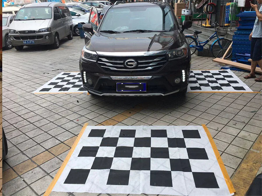 360�� Seamless Panoramic Parking Monitoring System + 4 x Waterproof Cameras for Car