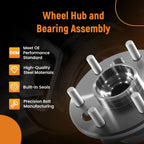 Front Wheel Hub & Bearing for GMC Yukon K1500 (1995–2000) 29515024 4WD