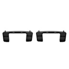 Pair Front Bumper Tow Hook Cover Cap for Ford F250/F350/F450 Super Duty (2017–2022)