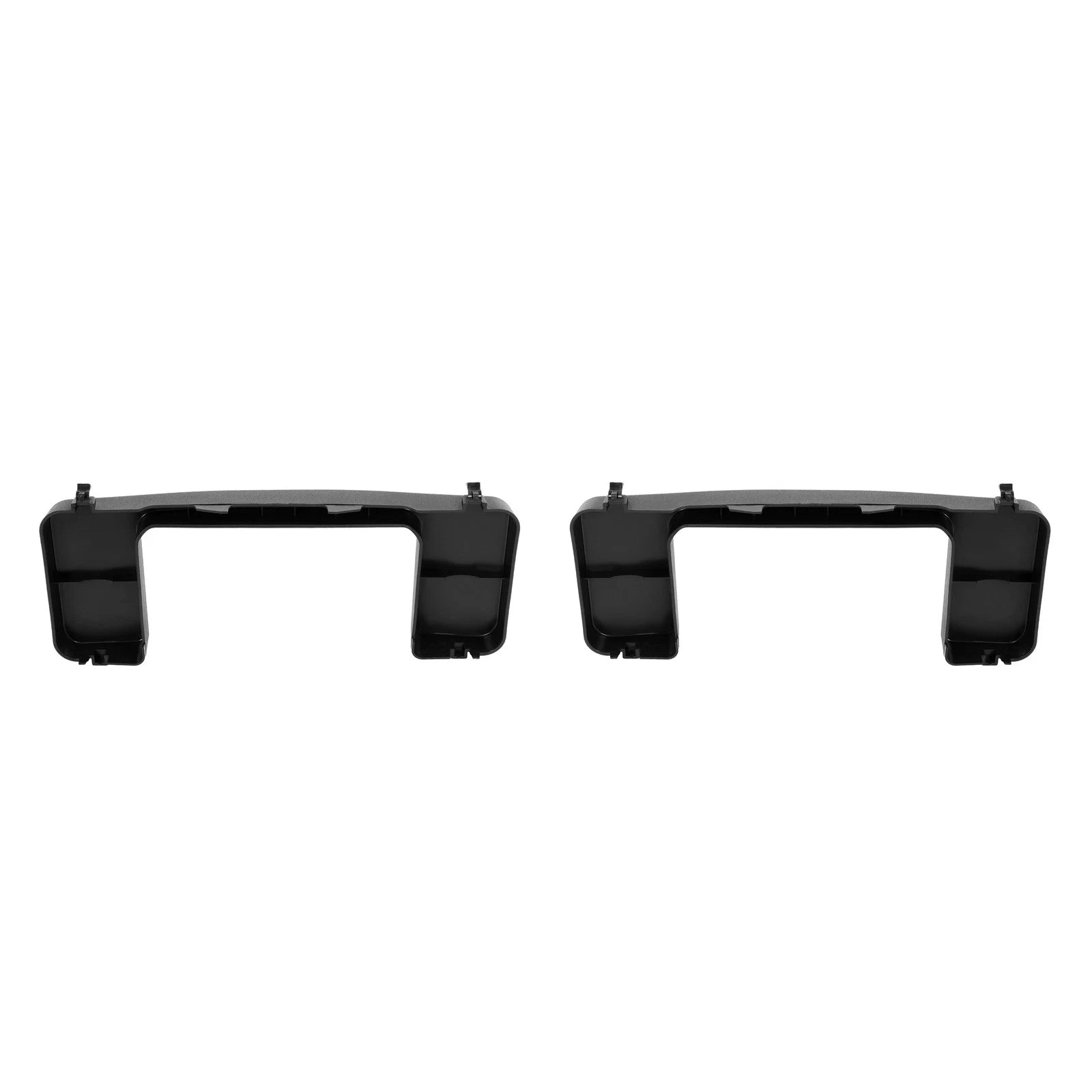 Pair Front Bumper Tow Hook Cover Cap for Ford F250/F350/F450 Super Duty (2017–2022)