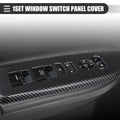 Window Switch Panel Cover Trim for Honda CRV 2017-2022 Carbon Fiber