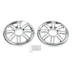 Chrome Rear Speaker Trim Grill Cover for Harley Electra Tri Glide (2009-2023)