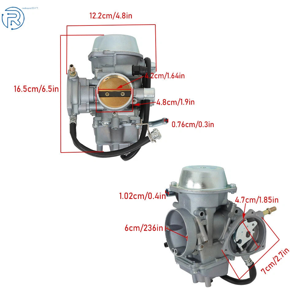 Carburetor & Intake Joint Boot for Yamaha YFM600 Grizzly 600 (1998–2001)