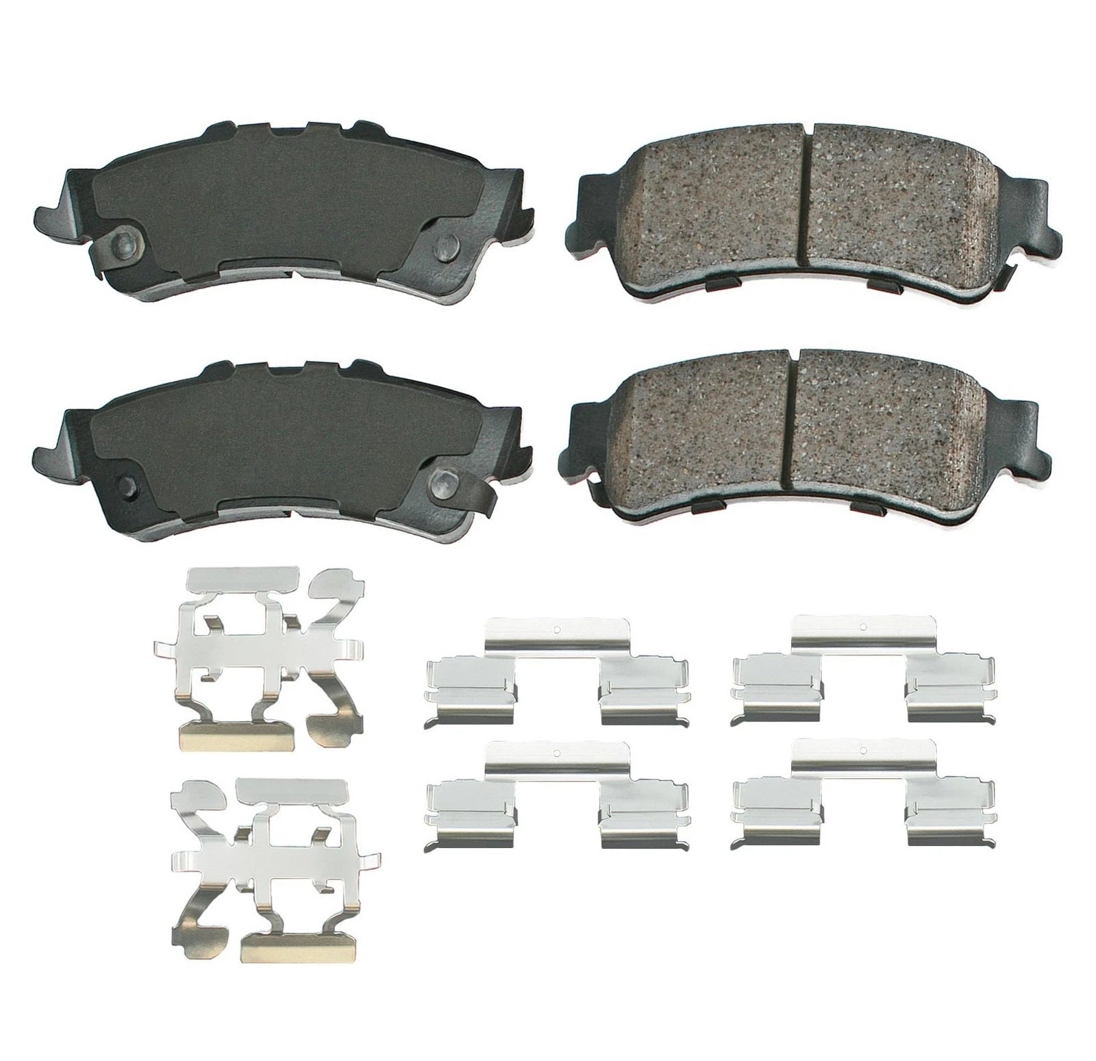 Rear Brake Kit 330mm Drilled Rotors & Akebono ProACT Pads for Chevy GMC