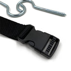 Kayak Wall Hanger Storage Strap for Garage (55 lb Capacity)