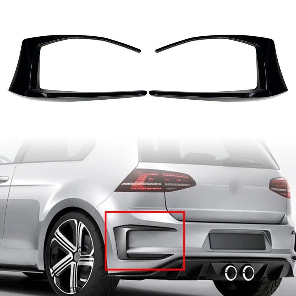 Rear Bumper Spoiler Fog Light Cover for VW Golf 7 GTD Mk7 (2013–2016)
