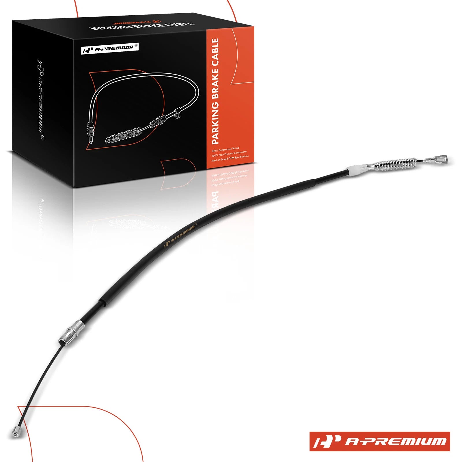 Rear Left Parking Brake Cable for Ford F150 (2012–2014) w/ Bracket