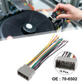 Car CD Player Wire Harness Adapter for Chevrolet Chrysler Dodge (70-6502)
