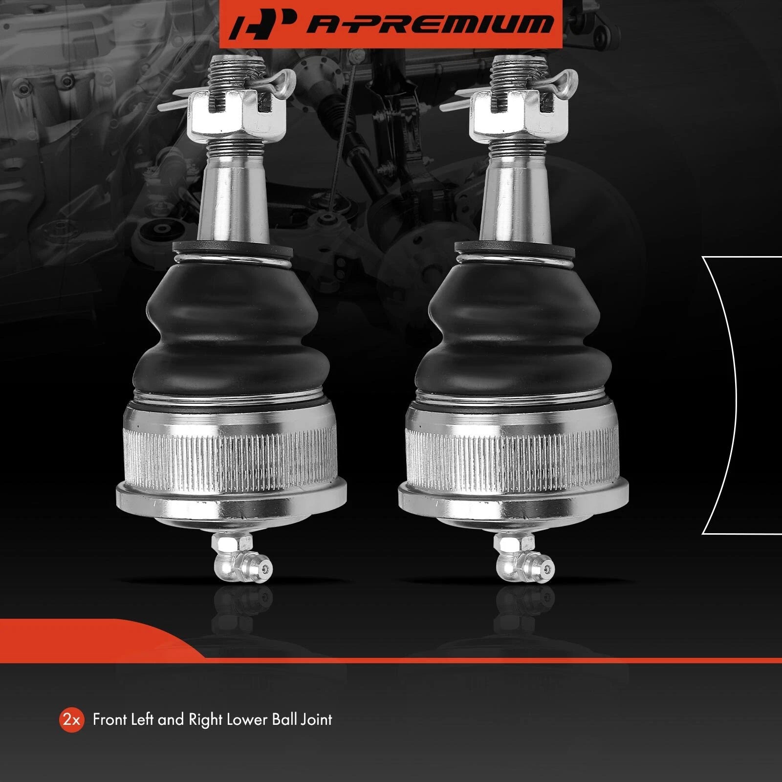 Front Lower Ball Joint Pair for Chevrolet Corvette Cadillac XLR (1997–2019)