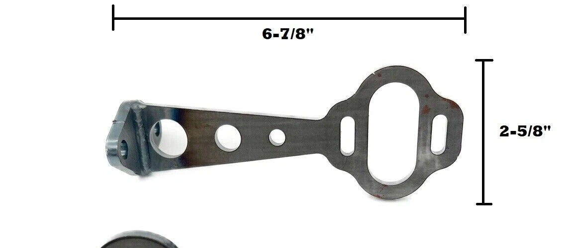 Tail Light Bracket Straight Steel Bracket for Model A (1928–1931)