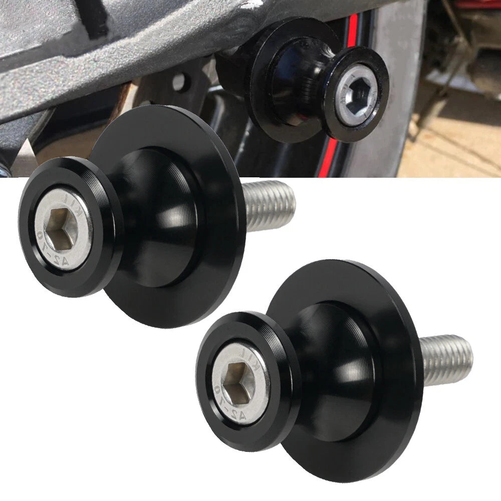 8mm CNC swing arm spools sliders for BMW Honda Suzuki Kawasaki Ducati Triumph