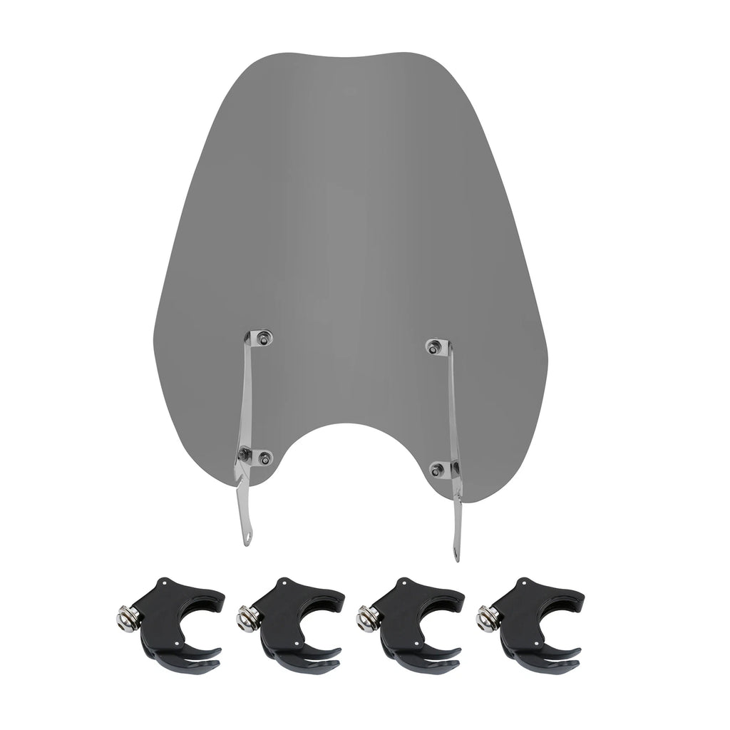 Windshield Bracket & 49mm Clamps for Harley Dyna Sportster