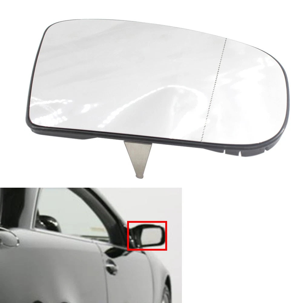 Side Wing Mirror Glass Heated Wide Angle for Benz S CL Class W220 W215 (1999–2006)
