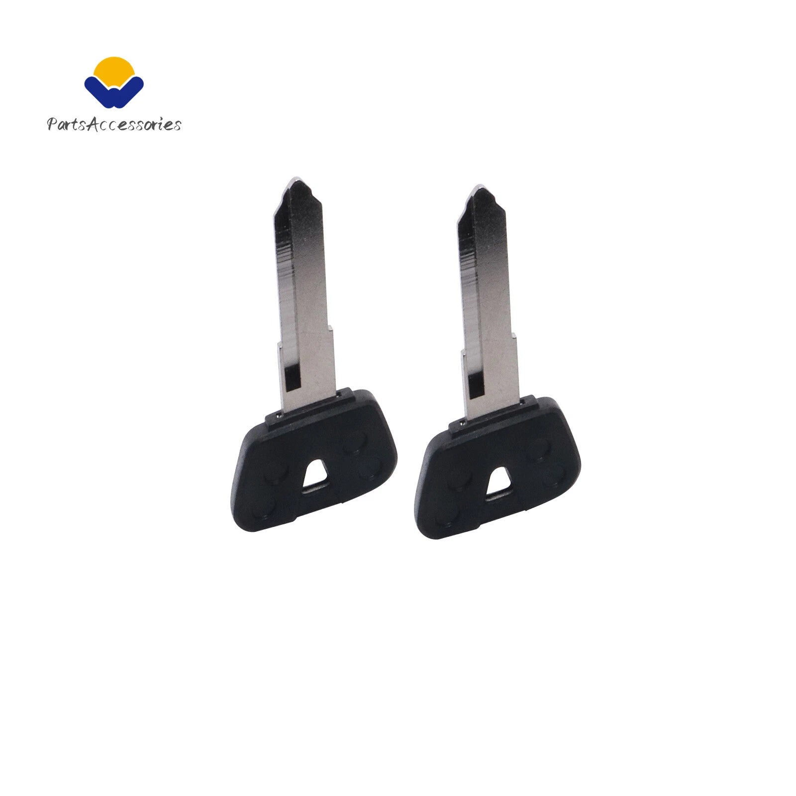 2X Black Motorcycle Blank Ignition Keys for Polaris Victory (4110239)