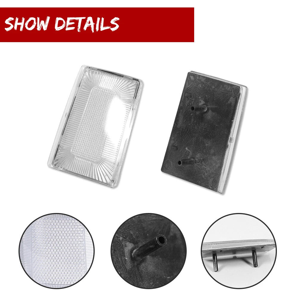 Clear Upper & Lower Side Marker for Chevrolet C/K 1500 2500 3500 (1988–1993)