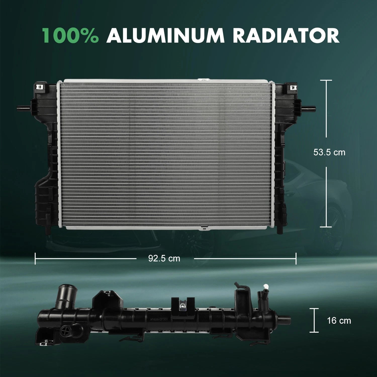 Radiator for Ford Five Hundred Freestyle Mercury Montego (2005–2007)