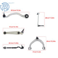 12X Front Control Arms + Ball Joints + Sway Links + Tie Rods for BMW X6 (2007–2013)