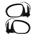 Mirror Set for Nissan Cube (2009–2014) Textured Black Heated