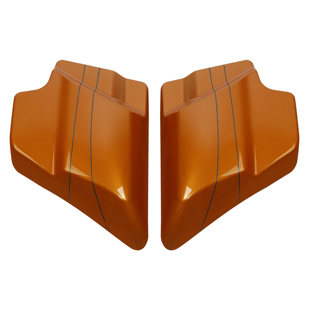 Side Covers Fairings for Harley Touring Road Glide (2009–2024) Amber Whiskey
