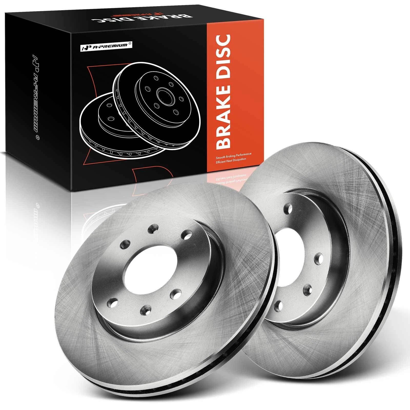 Front Disc Brake Rotors for Hyundai Sonata, Kia Magentis, Optima (2004–2005)