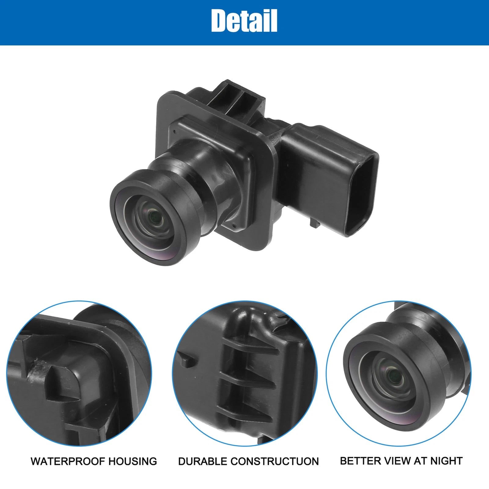 Set of 1 Rear View Backup Reverse Camera for Ford Transit (2014–2023) No.CK4Z19G490A