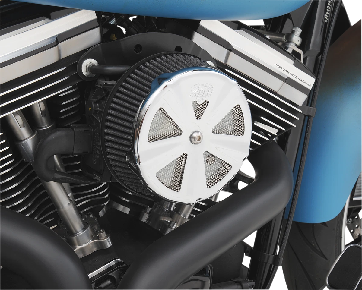 Chrome Air Cleaner Cover for Vance & Hines (71017)
