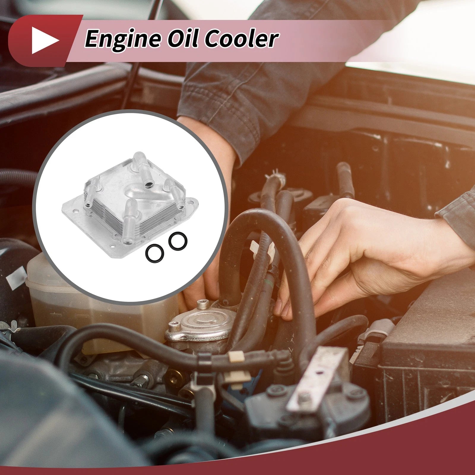 Engine Oil Cooler for Nissan Altima (2013–2017) No. 2160628X0B