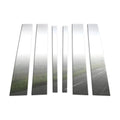 Pillar Post Covers for 2007-2015 Lincoln MKX (Stainless Steel 6pc)
