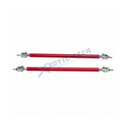 Red Bumper Lip Splitter Rod Strut Tie Bar Support for Lexus IS250-IS350 (2006-2015)