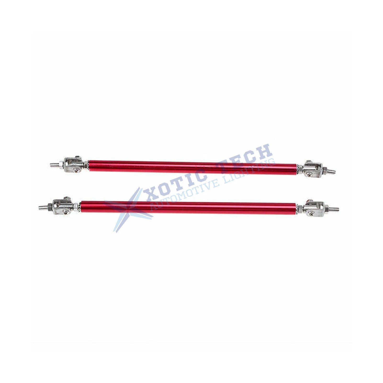 Red Bumper Lip Splitter Rod Strut Tie Bar Support for Lexus IS250-IS350 (2006-2015)