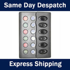 6 Switch Waterproof Circuit Breaker Panel for Universal Applications (12V)