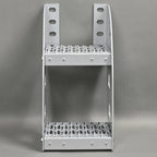 10" Side Step for Peterbilt Semi Truck (Frame Mounted, Aluminium)
