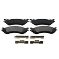 Set of 4 Bosch QuietCast Rear Semi-Metallic Brake Pads for Dodge Ram 1500 2500 (2002–2023)